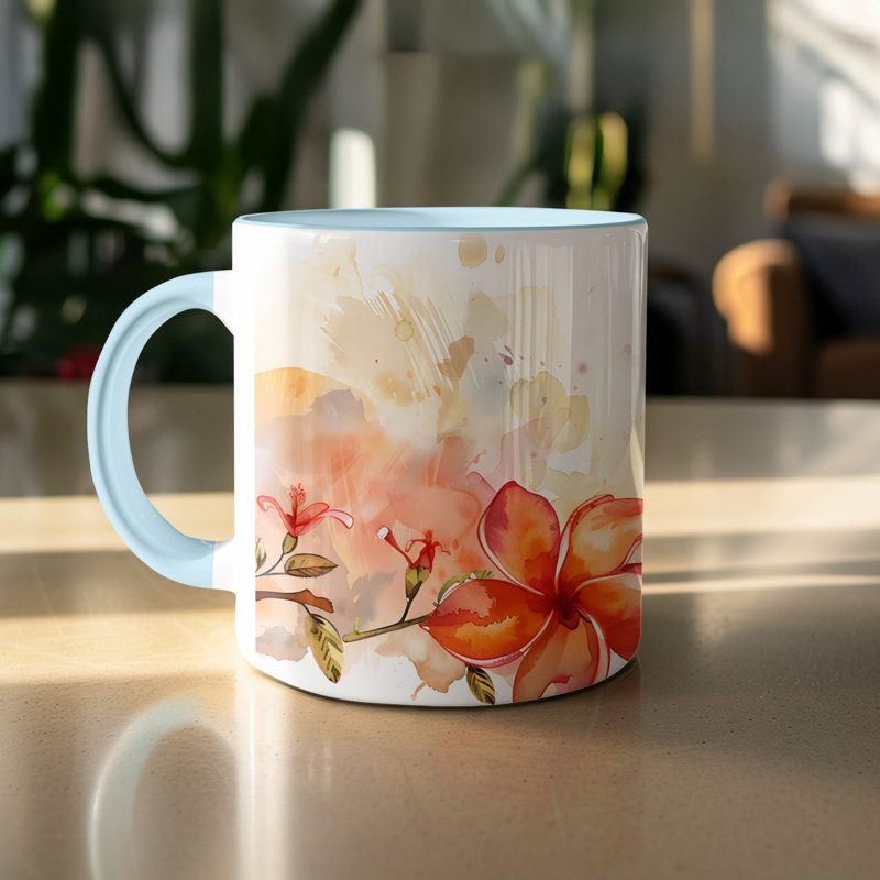 Mug, Light Blue