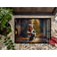 Paillasson Border Collie and Santa Claus-112753791