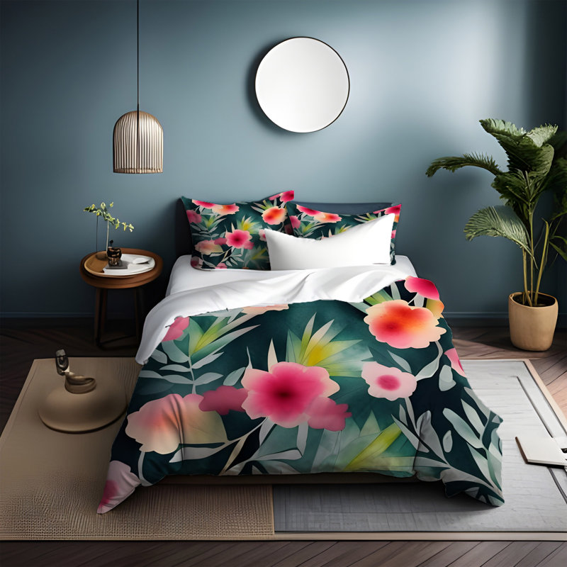 Polyester Duvet Cover, Queen Duvet Cover + 2 Queen Shams