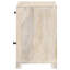 Armoire d'appoint avec tiroir Whitewash Beige