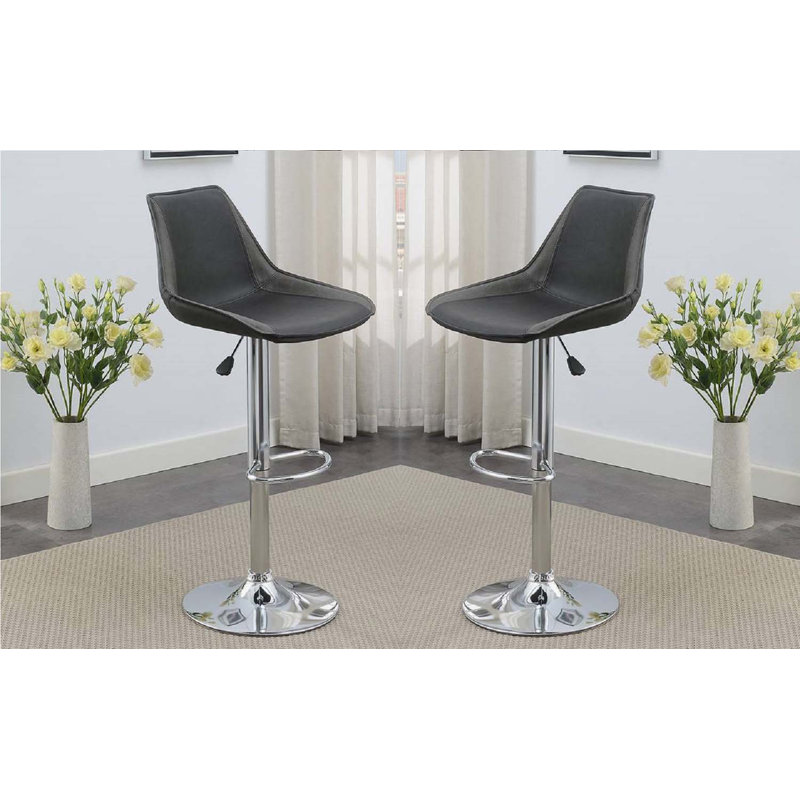Tabouret pivotant, Ébène
