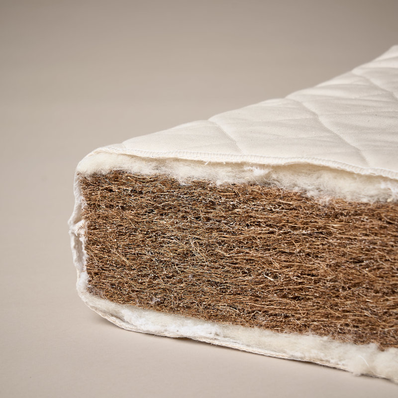 Natural Coir and Wool Mattress 140 x 70cm