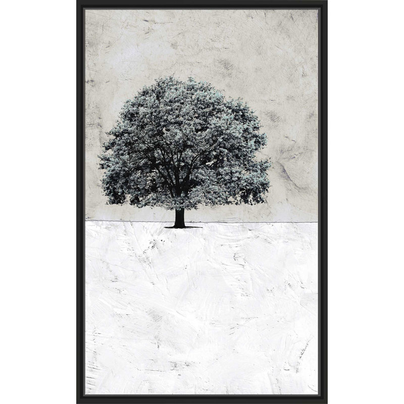 «Old Black Tree», reproduction de peinture acrylique sur toile encadrée, H 33,5 po x l 21,5 po x P 2 po