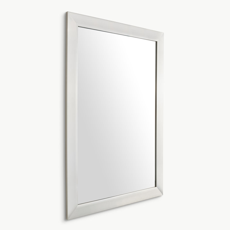 Miroir Laurel nickel brossé, Nickel brossé