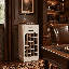 28-Bottle Modular Freestanding Wine Rack Buffet Cabinet-130477382