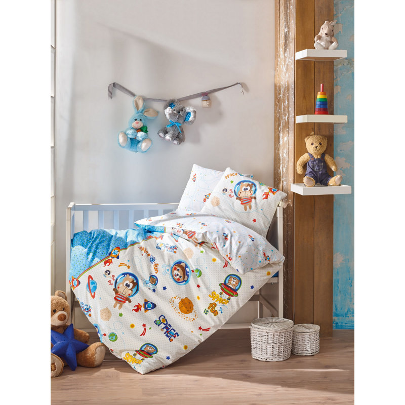 Ensemble de literie pour lit de bébé 4 pièces Ellise