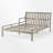 52.73" Acacia Wood Outdoor Patio Daybed-22131029