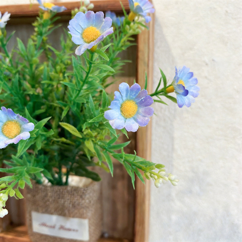Fleur artificielle murale