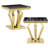 Ottavia Black and Gold End Table -1178484709
