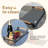 Aluminum Outdoor Tray With FSC Teak Handle – Weather-Resistant, Non-Assembly