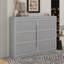 Grand lit escamotable au design moderne avec DEL-1670023245
