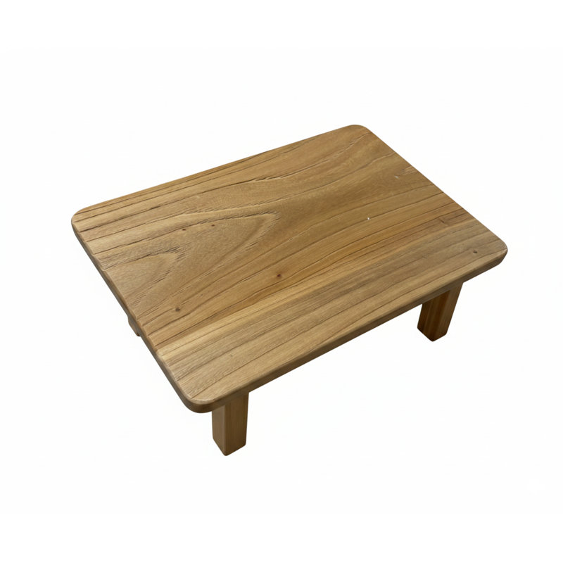 Repose-pieds ergonomique en bois massif