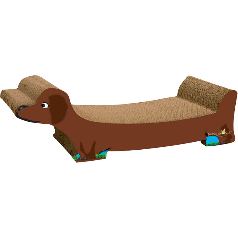 Grattoir Childersburg Dachshund, Brun