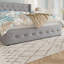 Lit plateforme tapissier avec rangement Bertile, sans sommier tapissier, espace de rangement spacieux-1570449783-1575124955