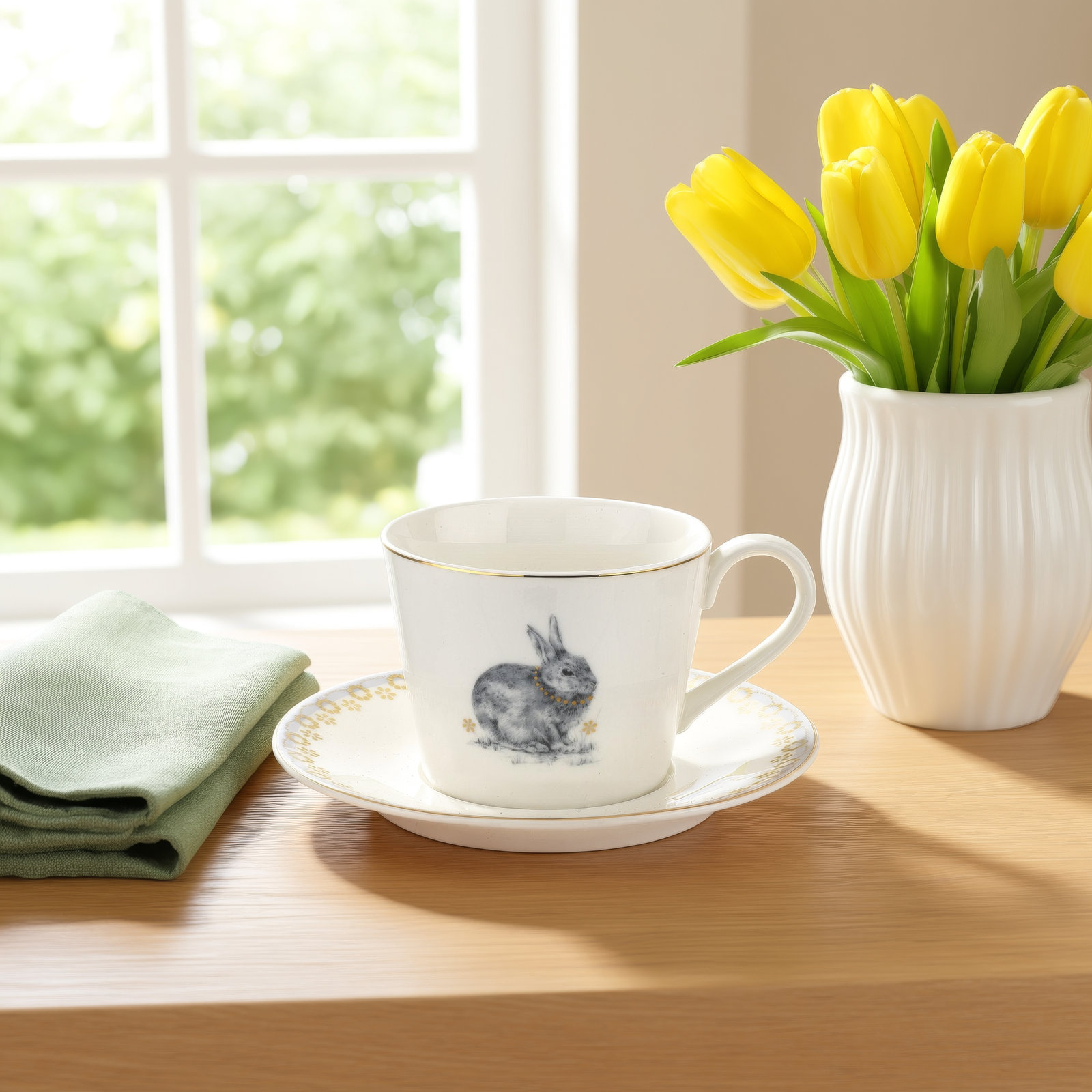 Meadow Lane Porcelain Teacup