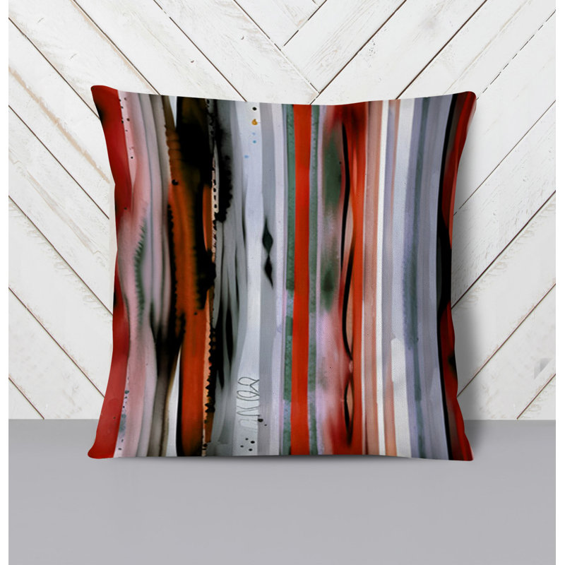 Throw Pillow, 16"H x 16"W, Pillow Cover Only - No Insert