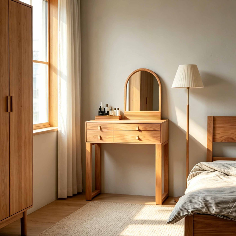 Coiffeuse minimaliste de style européen