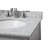 Audrit 25 " W Freestanding Standard 1 Single Vanity Bathroom Vanity With Marble Top-56564714