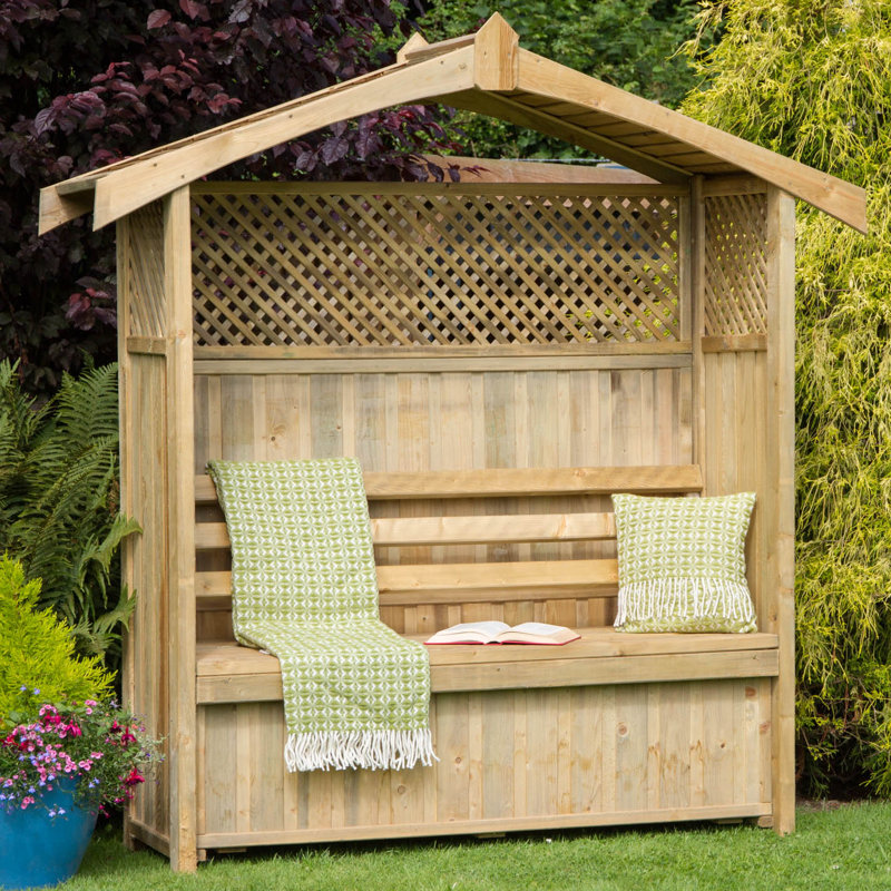 Millville Solid Wood Outdoor Bench