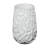 Ciannah White Resin Large Wavy Textured Floor Decorative Vase-107243584-107243585