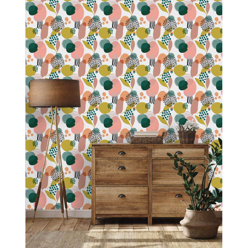 Panneau de papier peint Belizario, L 10,4 po x L 25 po, Papier