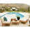 RamledSect 1 - Person Patio Conversation Set with Cushions