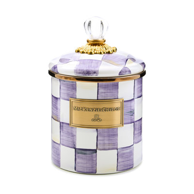 Violet Check Canister