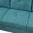 Teal Blue L Shaped Living Room Sofa Set-30485364