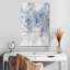 Bleu cascade Avery avec argent-108521773