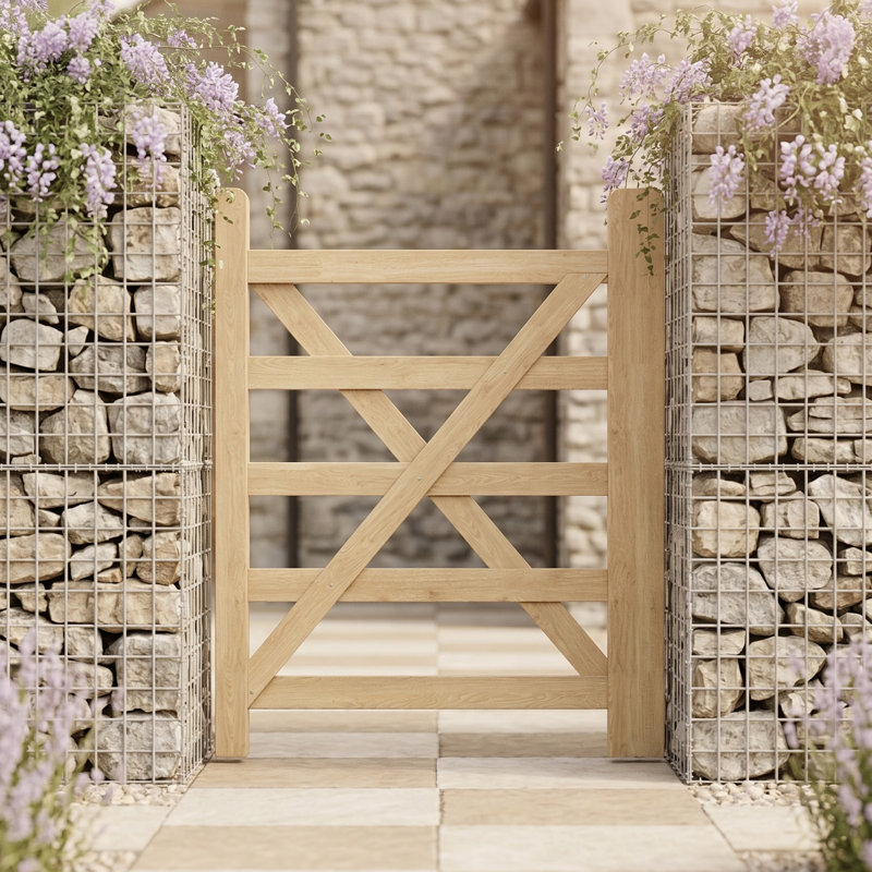 120 cm H x 90 cm W Gate Fencing with 1, 120cm H x 90cm W