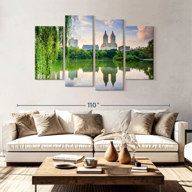 Nicci View From Central Park, 54" H x 84" W