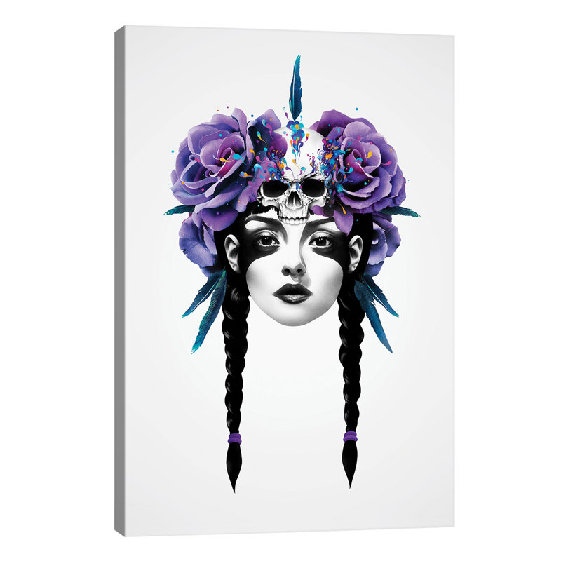 New Way Warrior - Wrapped Canvas Print, 66.04 cm H x 45.72 cm W x 1.91 cm D