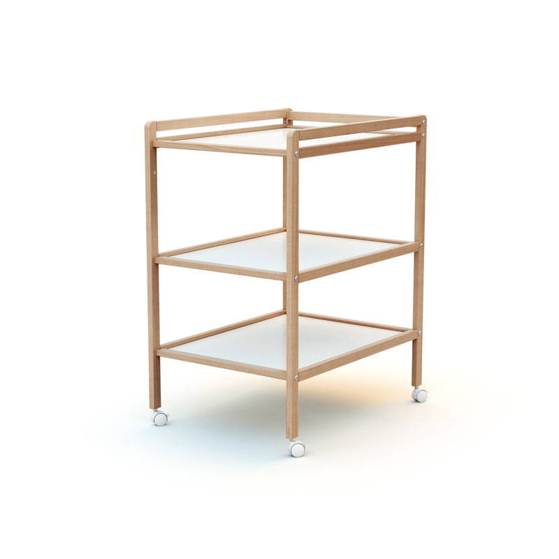 Eleecia Changing Table, Brown