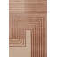 Art Deco Hand Knotted Wool Geometric Area Rug-1844973328