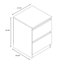 Delancey 30cm W Manufactured Wood Bedside Table-1165044170