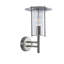Runkle Polished Stainless Steel 33.5cm H Outdoor Wall Lantern-11183620