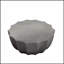 Table basse en oxyde de magnésium gris durable pour une utilisation intérieure et extérieure, résistante aux intempéries et élégante-1008840780