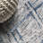 Reich Modern Abstract Gray/Blue Rug-2119394992