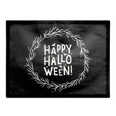 Récapitulatif 14,5" happy halloween couronne Elyza