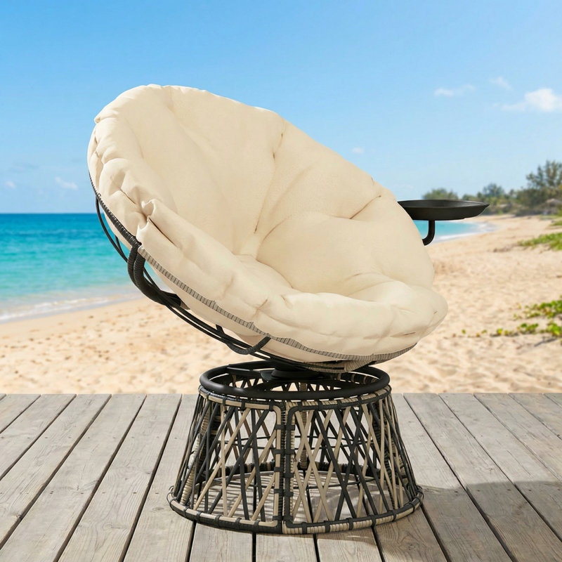 Fauteuil circulaire, fauteuil pivotant Papasan