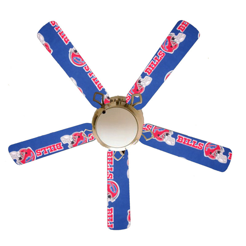 52'' Ceiling Fan with Light Kit, Buffalo Bills