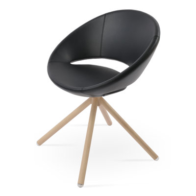 Crescent Stick Swivel Chair
