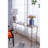 Ziegler 56.3'' Glass Top Console Table