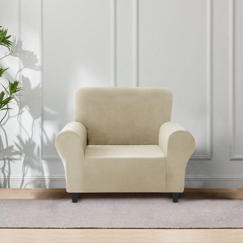 Sofa Slipcover, 120cm H x 240cm W, Beige