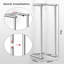 Carevic 2 Wall Mounted Required Towel Rack