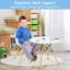 Ensemble de 3 tables d'écriture et chaises pour enfants Fabian