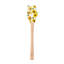 Spatulart Sunflower Field Wood Handled Spatula