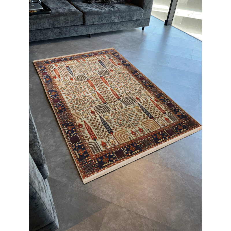 Tapis rectangulaire Antina, Rectangle 5 pi x 6 pi 7 po