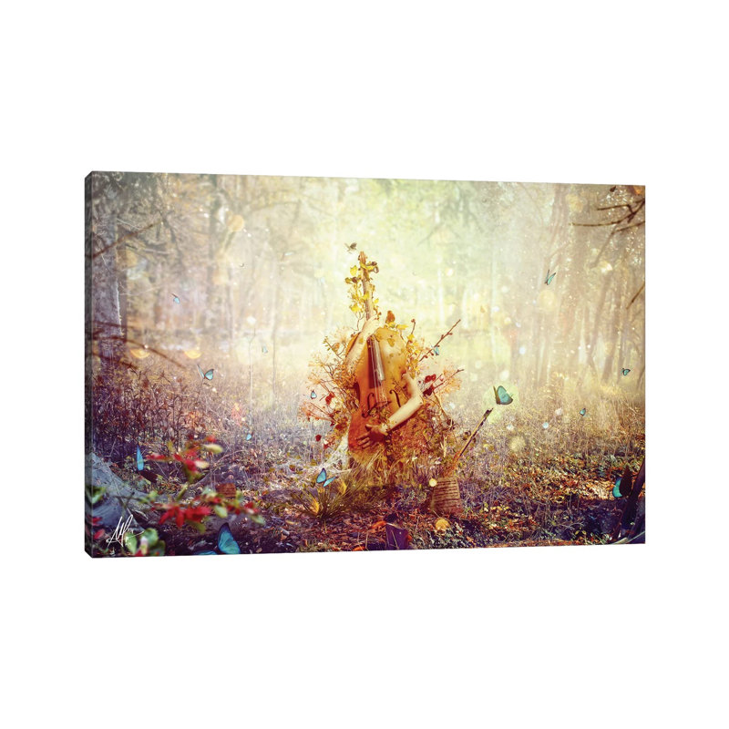 Silence by Mario Sanchez Nevado - Print on Canvas, Wrapped Canvas, 66.04 cm H x 45.72 cm W x 3.175 cm D