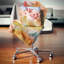 Jolies fleurs de coquelicot au soleil - coussin à imprimé floral-30721124-30721128